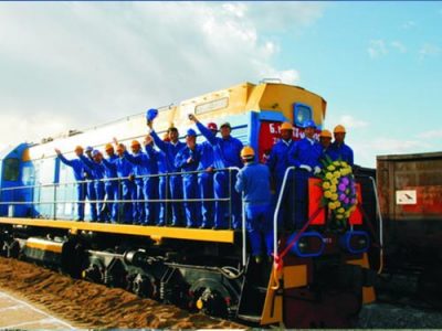 蒙古矿山铁路